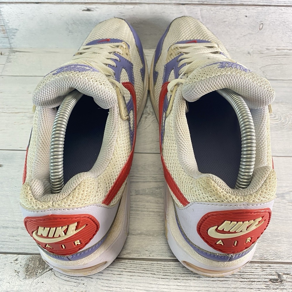 Nike Air Max Skyline Sneakers Womens 1 1 White Purple Red 343904-162 Retro 2012 - Picture 6 of 11